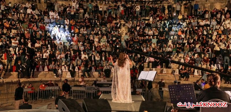 زين عوض تحلق بجمهور مهرجان جرش نحو الفرح